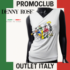 Блуза Denny Rose,  96% вискоза, 4%еластан, размер L, Италия